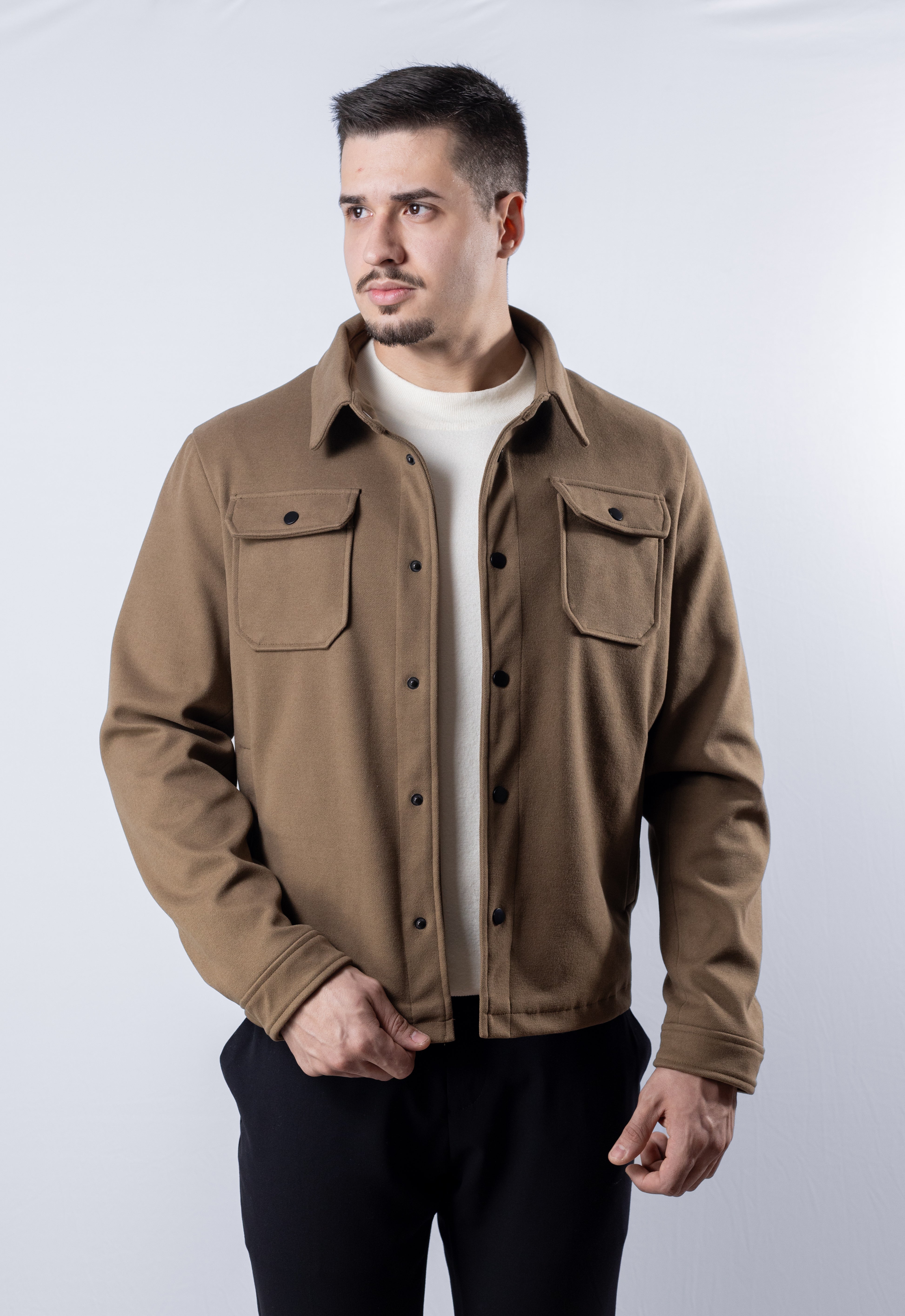 Jaqueta masculina Caramelo Shaket