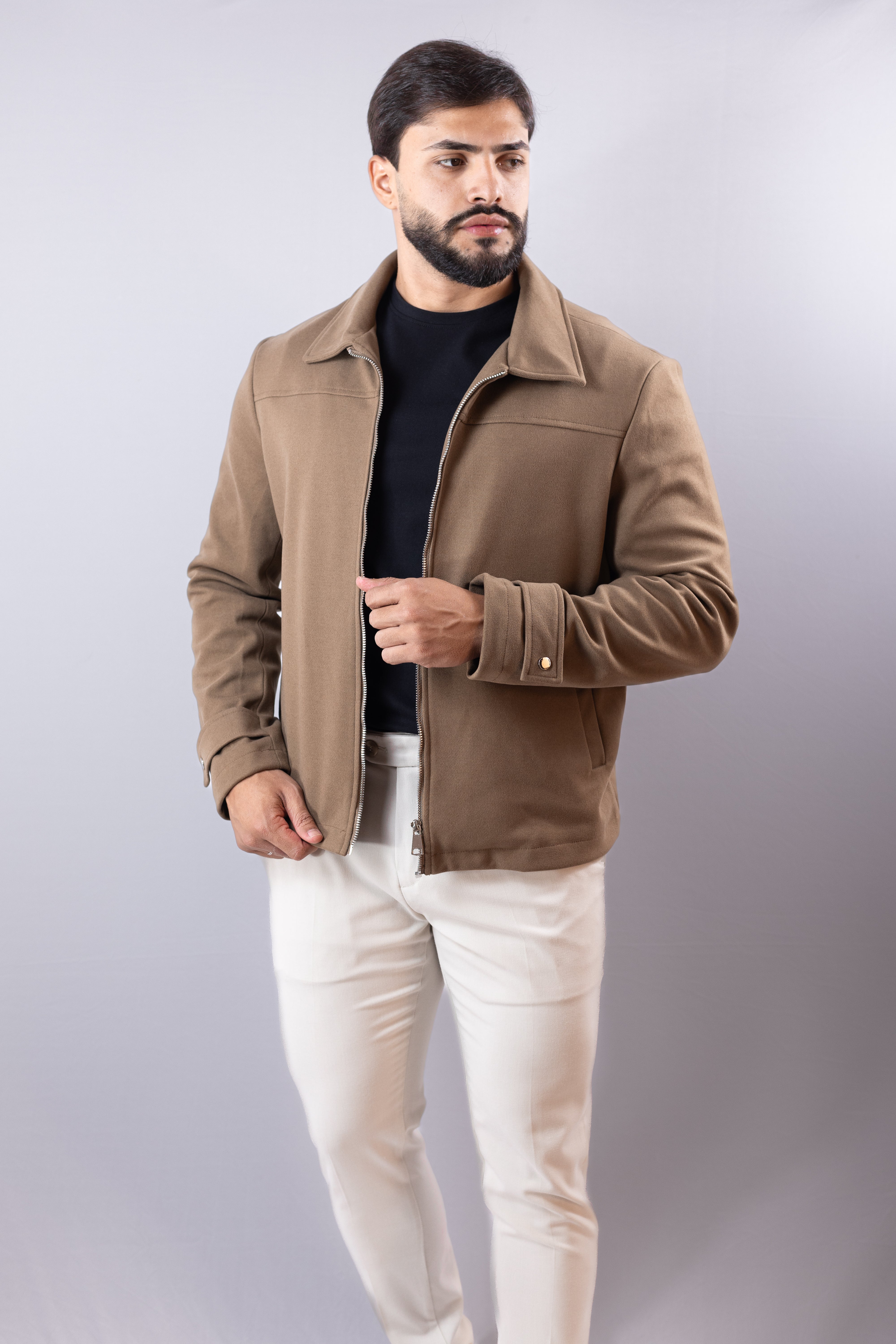 Jaqueta masculina Caramelo Concept