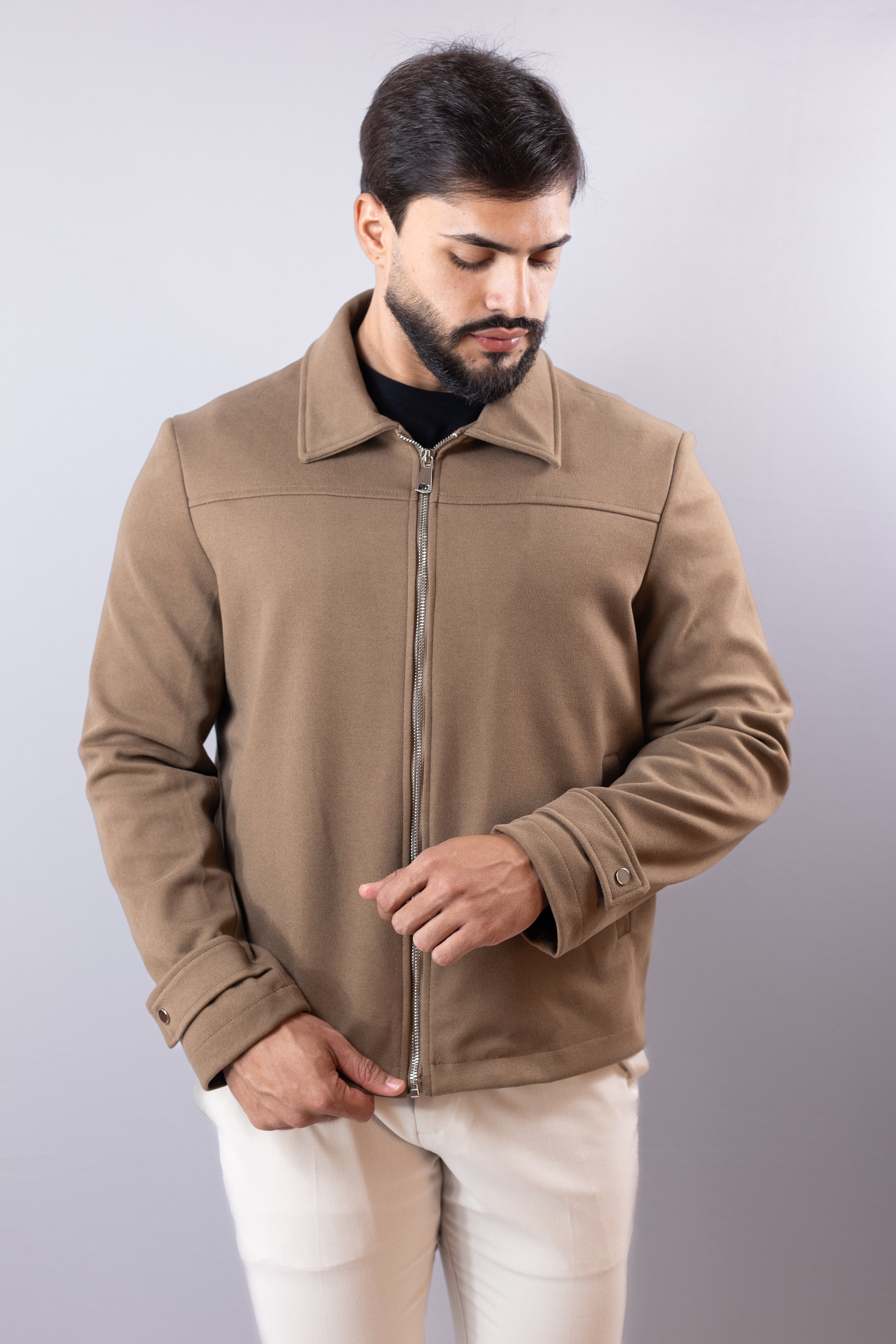 Jaqueta masculina Caramelo Concept