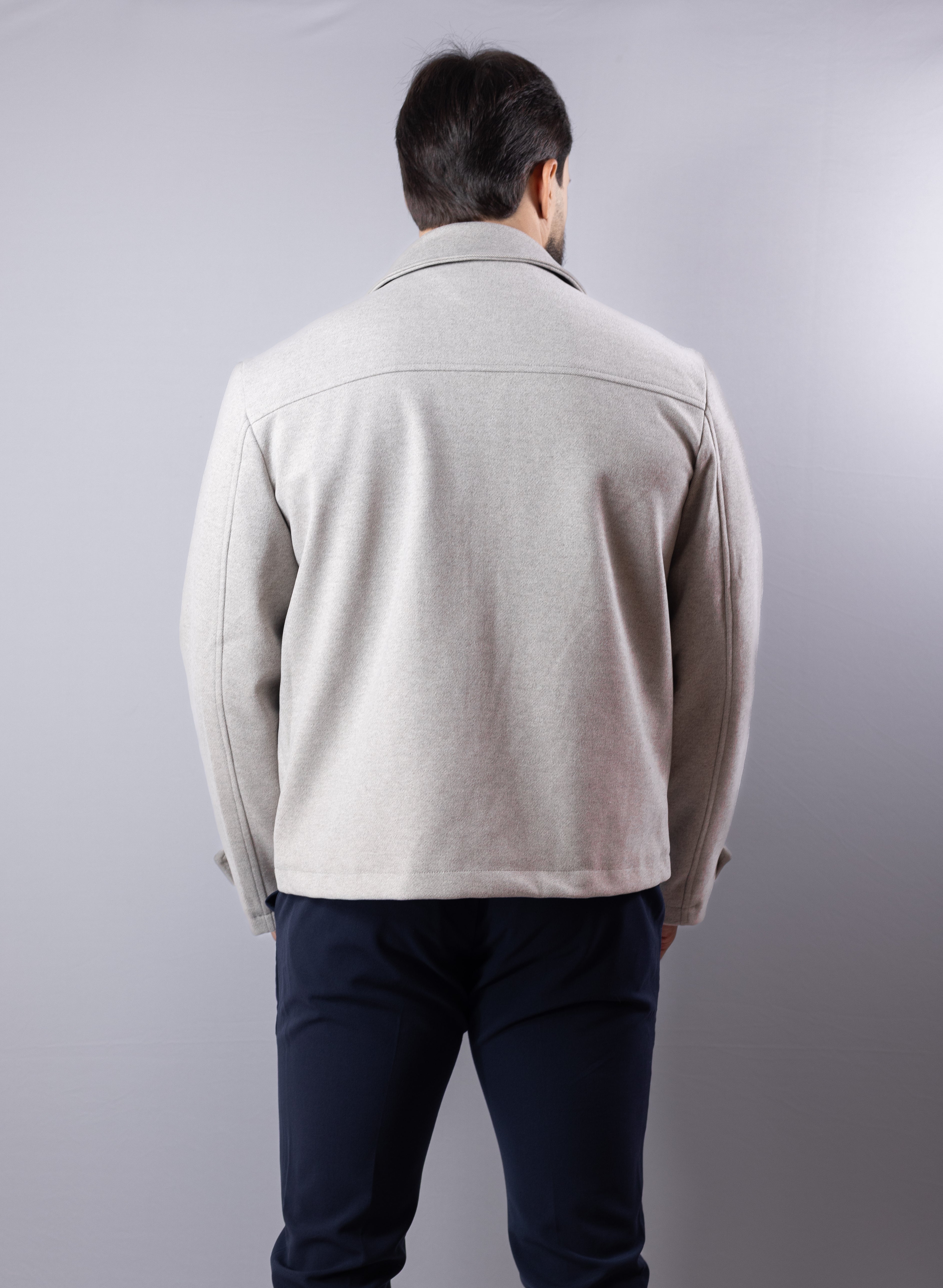 Jaqueta masculina Cinza Concept