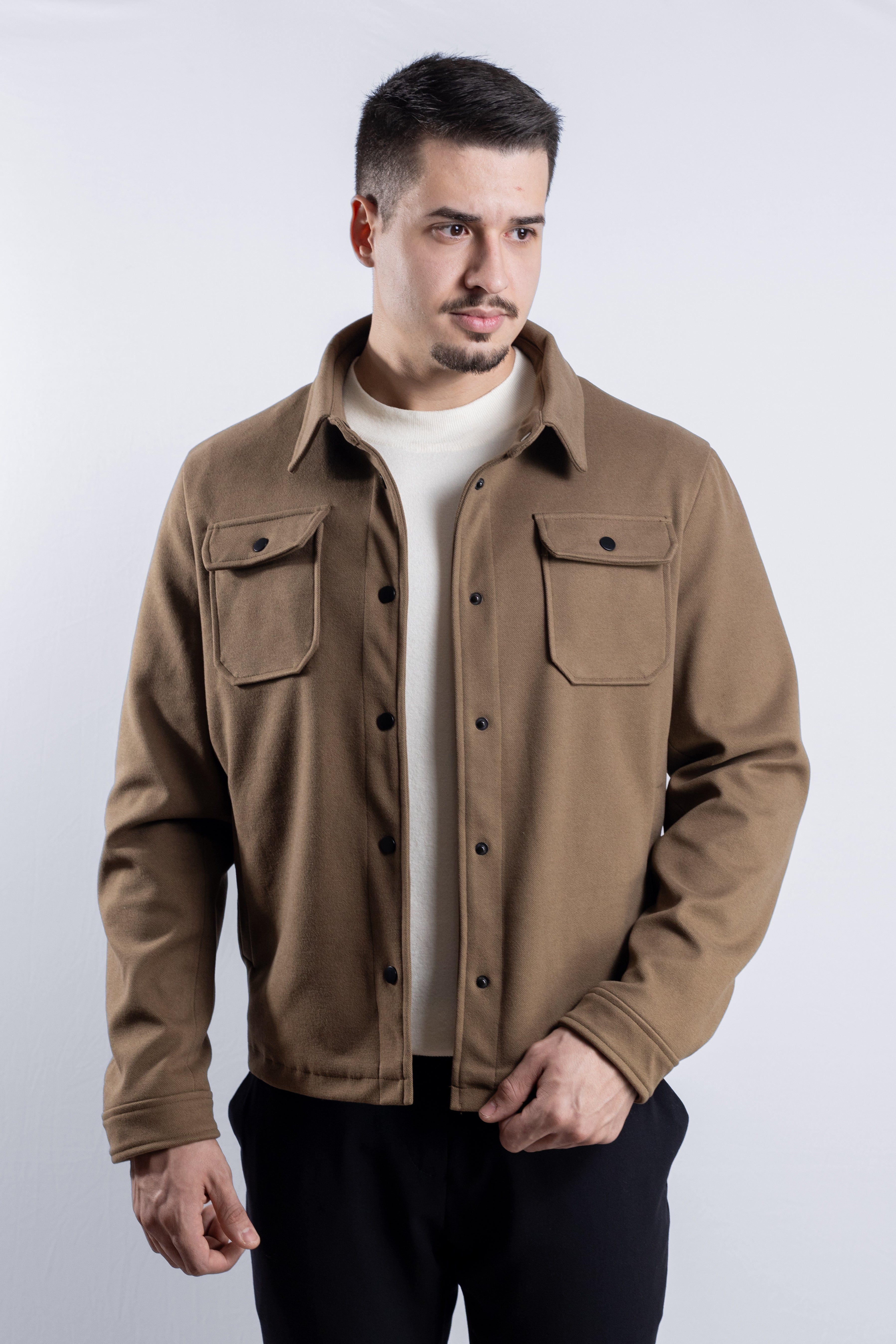 Jaqueta masculina Caramelo Shaket