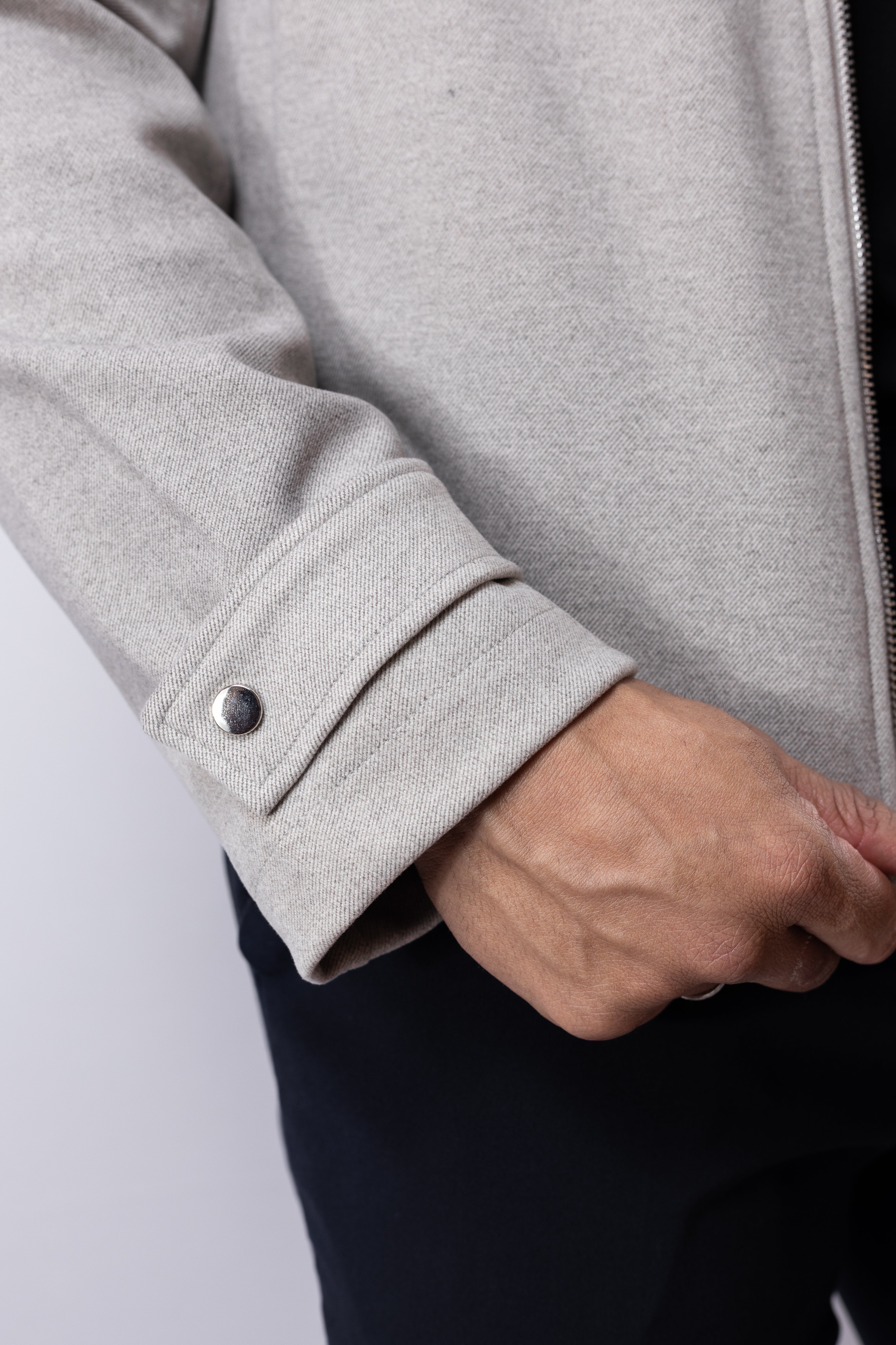 Jaqueta masculina Cinza Concept