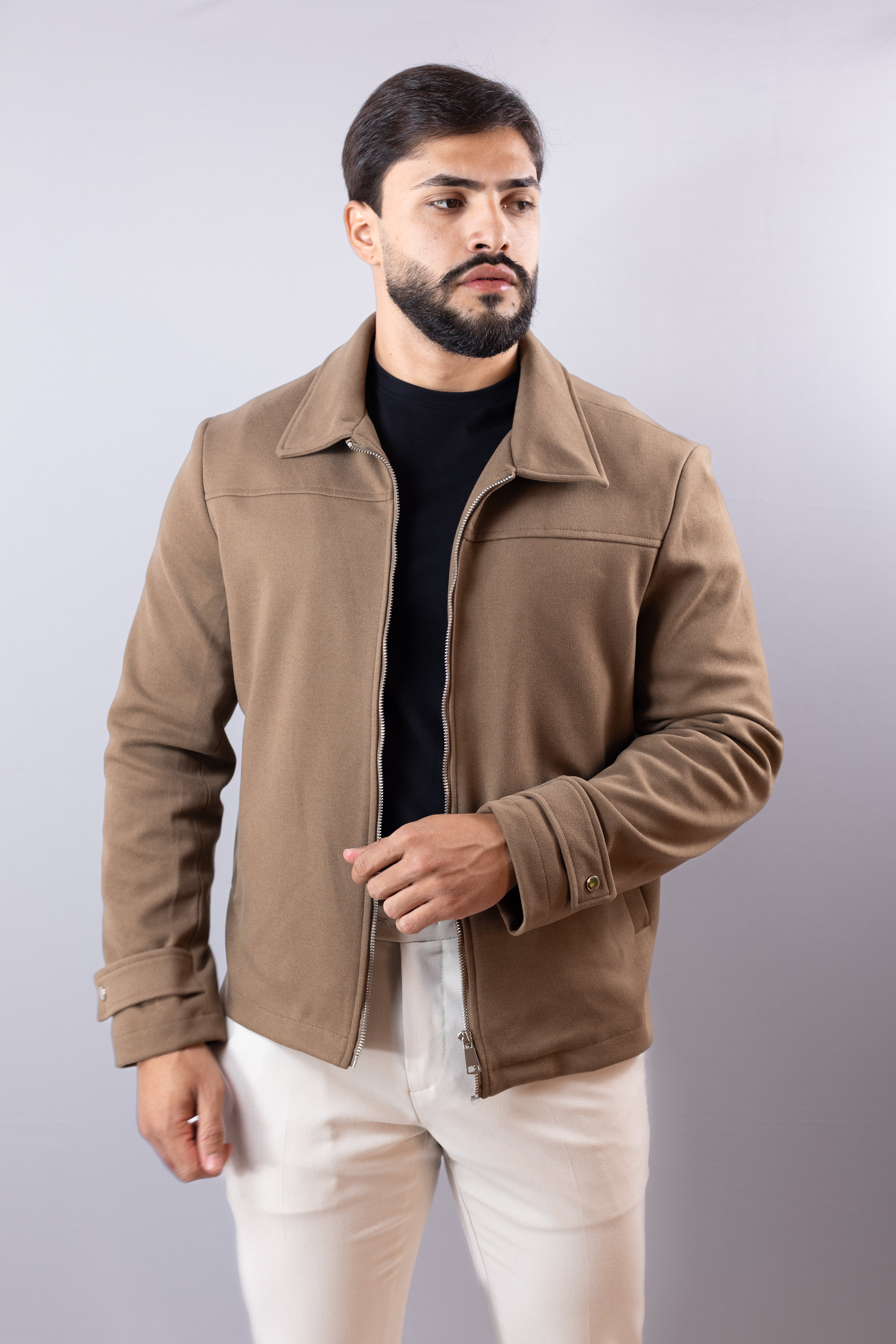 Jaqueta masculina Caramelo Concept