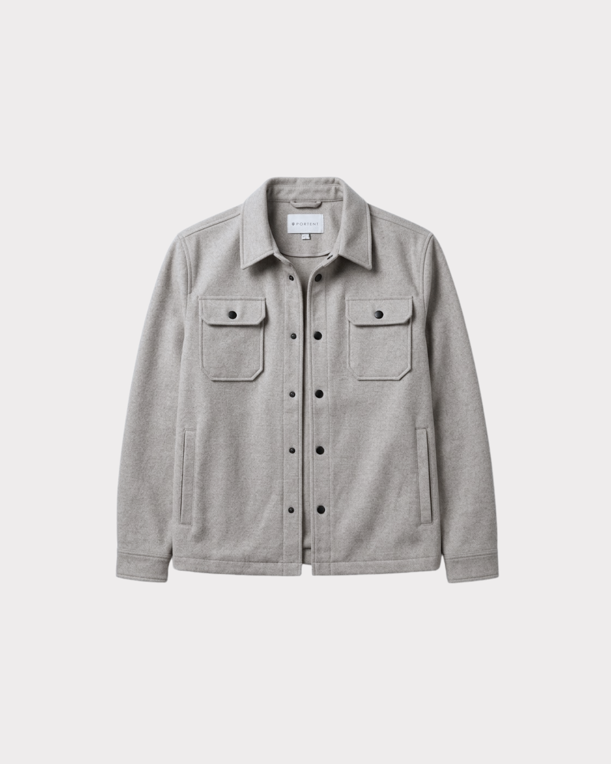 Jaqueta masculina Cinza Shacket