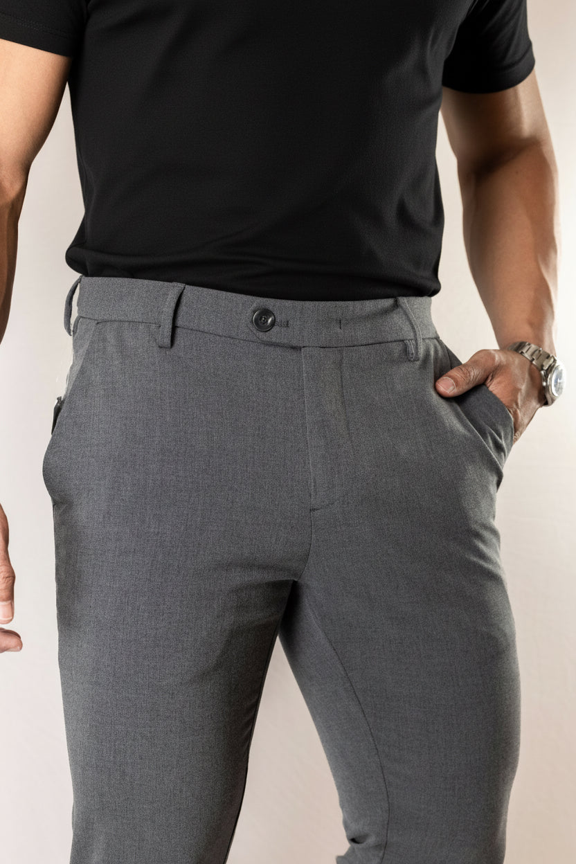 Calça de Alfaiataria TECH cinza