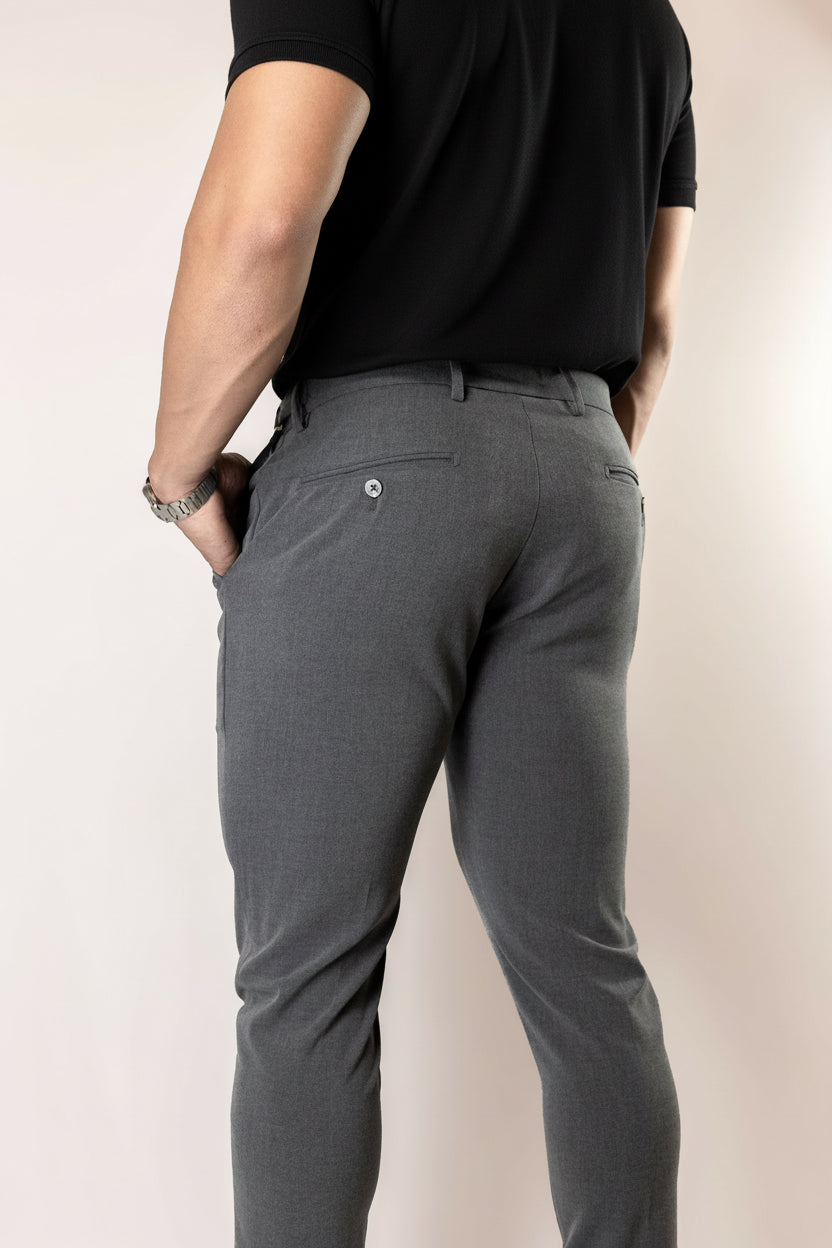 Calça de Alfaiataria TECH cinza